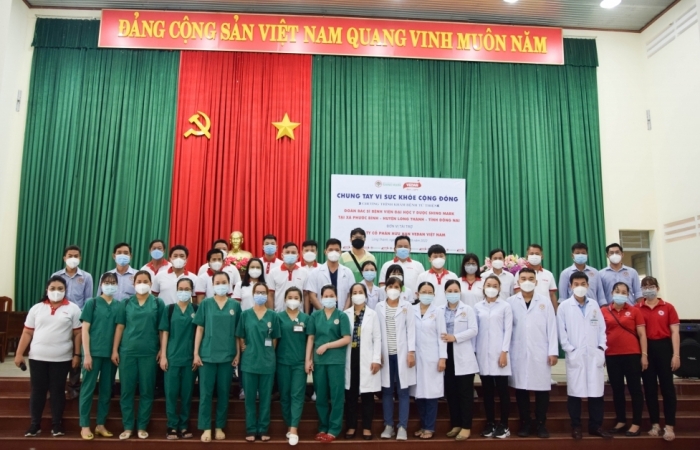 Vedan Việt Nam và Bệnh viện Shing Mark khám bệnh, phát thuốc miễn phí cho hơn 200 người