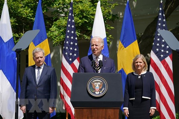 Tong thong My Joe Biden ung ho Thuy Dien, Phan Lan gia nhap NATO hinh anh 1