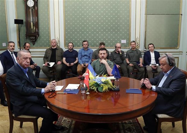 Ukraine va LHQ nhat tri phoi hop xuat khau ngu coc qua Bien Den hinh anh 1