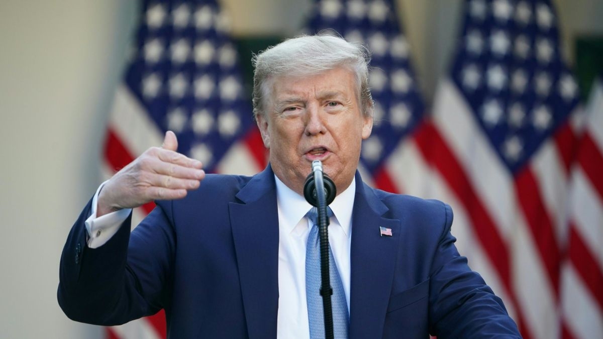 Tổng thống Trump. Ảnh: CNN