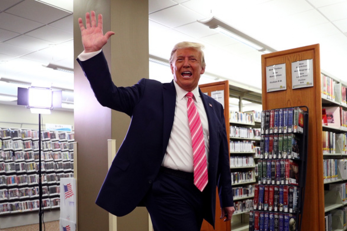 Đương kim Tổng thống Mỹ Donald Trump. Ảnh: Reuters.