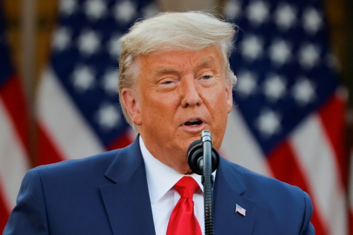 Tổng thống Mỹ Donald Trump. (Ảnh: Reuters)