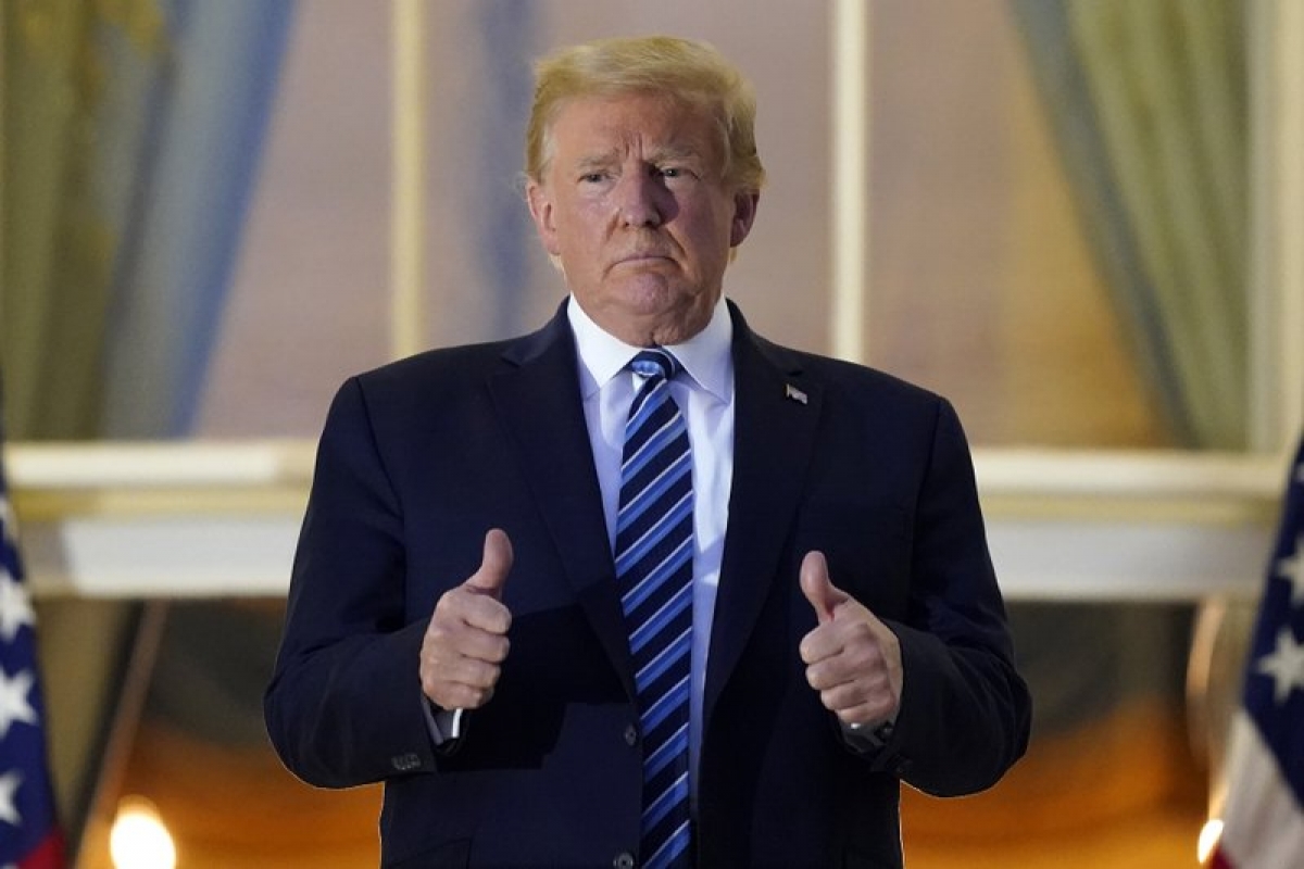 Tổng thống Trump. Ảnh: CNN.