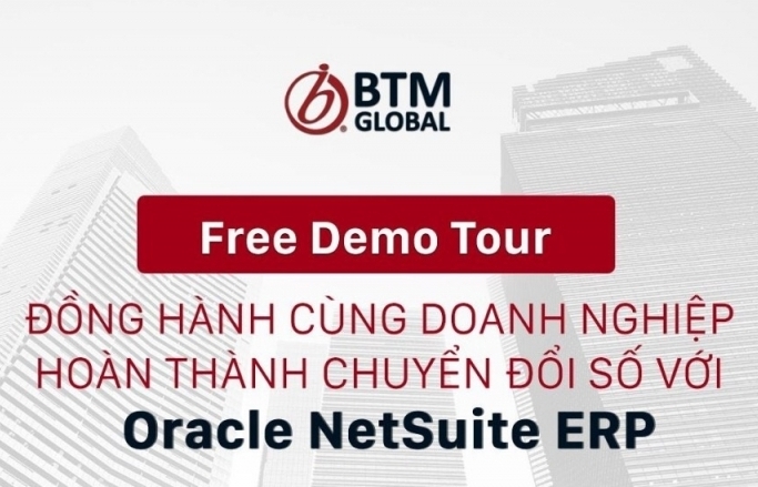 BTM GLOBAL và ORACLE NETSUITE khởi động chiến dịch Đồng hành cùng DN thực hiện chuyển đổi số