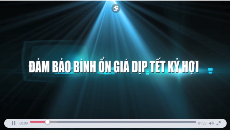 Đảm bảo bình ổn giá trong dịp tết Kỷ Hợi